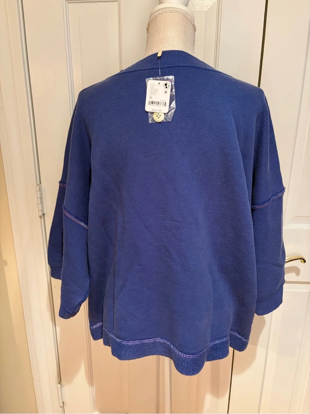 Free People Matilda cardigan. Size XL. NWT  & extra button.